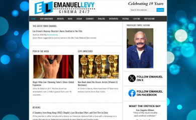 emanuellevy.com screenshot
