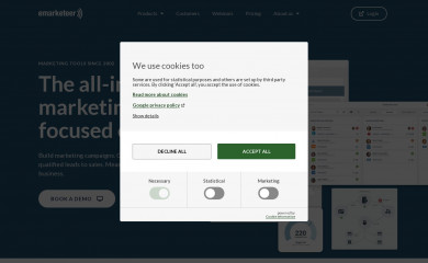 emarketeer.com screenshot