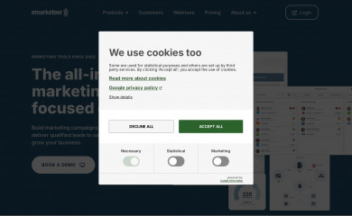 emarketeer.com screenshot