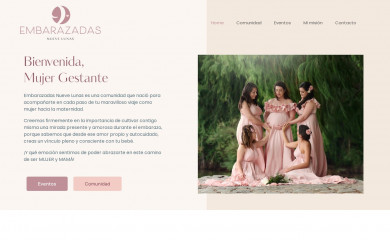 embarazadasnuevelunas.com screenshot