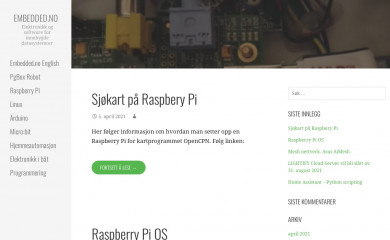 embedded.no screenshot
