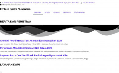 embunbadranusantara.com screenshot