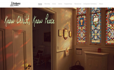 emburyumc.org screenshot