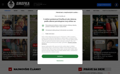 emefka.sk screenshot