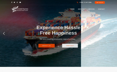 emerald-express.com screenshot