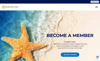 emeraldcoastmedicalassociation.com screenshot