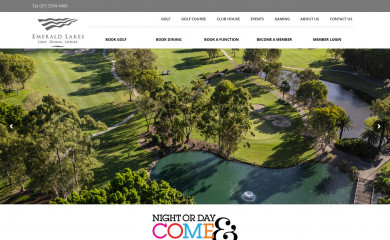 emeraldlakesgolf.com.au screenshot