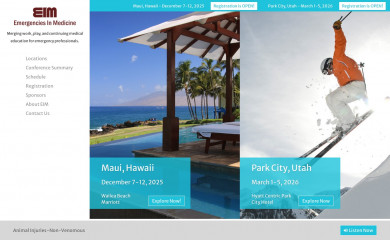 emergenciesinmedicine.com screenshot