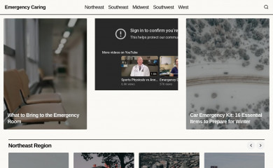 emergencycaring.com screenshot