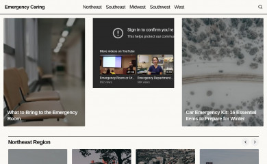 emergencycaring.com screenshot