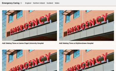 emergencycaring.co.uk screenshot