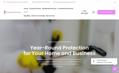 emergencypestcontrol.net screenshot