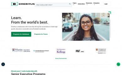 emeritus.org screenshot