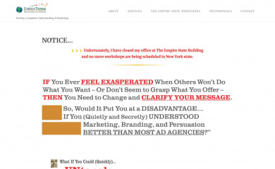 emersonthoreau.com screenshot