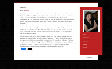 emilyolin.com screenshot