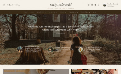 emilyunderworld.co.uk screenshot
