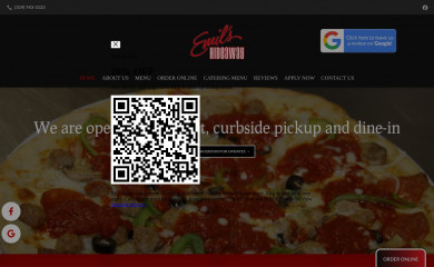 emilshideaway.com screenshot