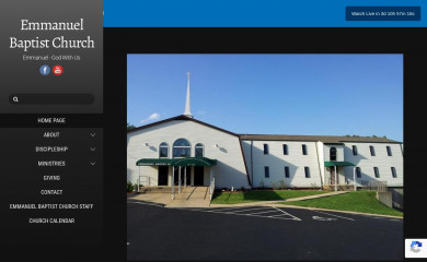 emmanuelbaptistchurchdesoto.org screenshot