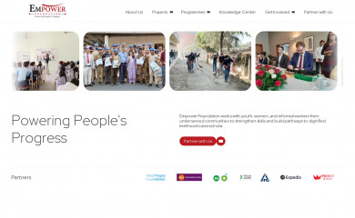 empowerfoundation.net screenshot