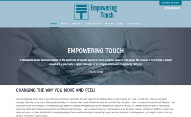 empoweringtouch.net screenshot
