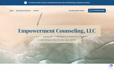 empowermentcounselingsd.com screenshot