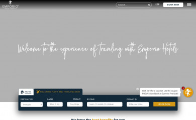 emporiohotels.com screenshot