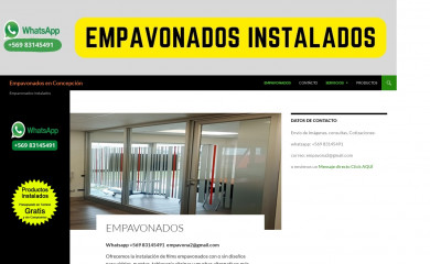 empavonadosconcepcion.cl screenshot