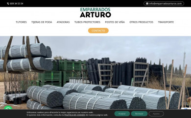 emparradosarturo.com screenshot