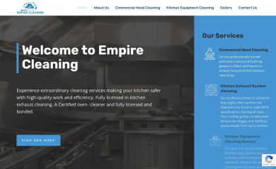 empirecommercialhoodcleaning.com screenshot