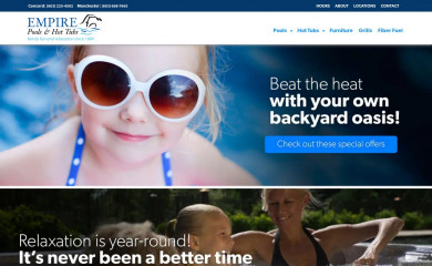 empirepoolsnh.com screenshot