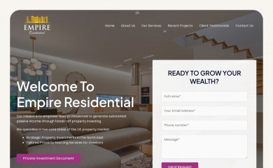 empireresidential.co.uk screenshot