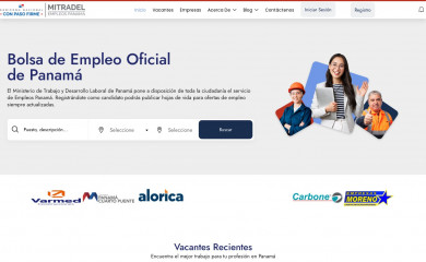 empleospanama.gob.pa screenshot