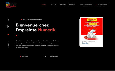 empreinte-numerik.com screenshot