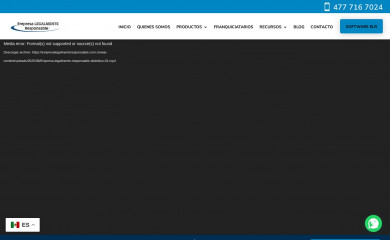 empresalegalmenteresponsable.com.mx screenshot