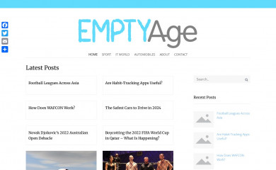emptyage.com screenshot
