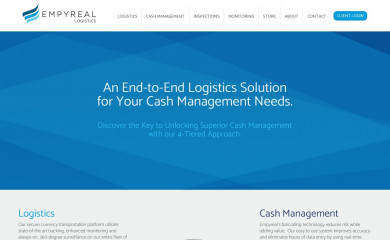 empyreallogistics.com screenshot