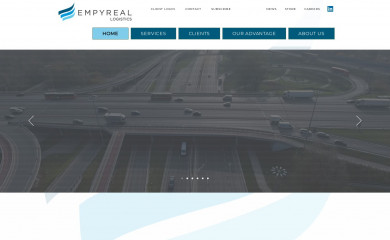 empyreallogistics.com screenshot