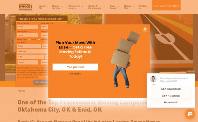 emricksallied.com screenshot