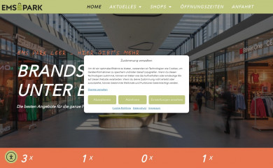 ems-park.de screenshot