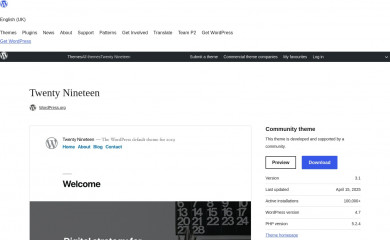 twentynineteen Child Theme screenshot