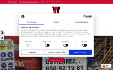 encofradosgutierrez.es screenshot