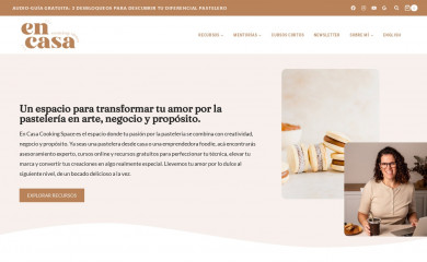 encasacookingspace.com screenshot