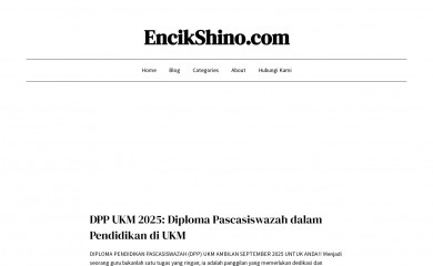 encikshino.com screenshot