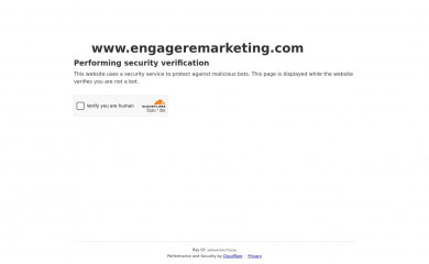 https://www.engageremarketing.com screenshot