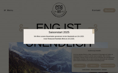 engalm.at screenshot