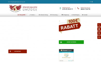 engelmann-umzug.de screenshot