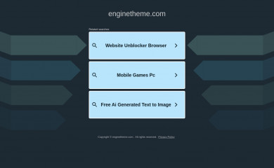 http://enginetheme.com/ screenshot