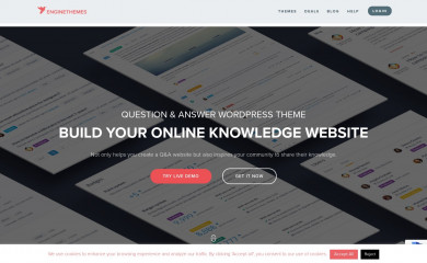 http://www.enginethemes.com/themes/qaengine screenshot