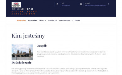 english-team.pl screenshot