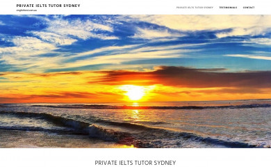 englishtest.com.au screenshot